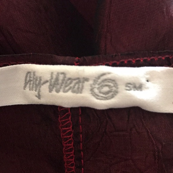 Long Burgundy Dress SM - Picture 4 of 6